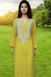 Sowmya in Long Modal Kurti - NoorKasni Collections
